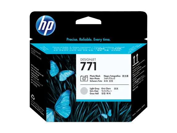 Mực in HP 771 Photo Black/Light Gray DesignJet Printhead (CE020A)