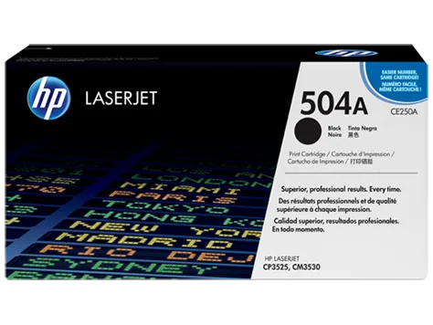 Mực in HP 504A Black Original LaserJet Toner Cartridge (CE250A)