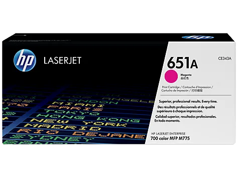 Mực in HP 651A Magenta Original LaserJet Toner Cartridge (CE343A)
