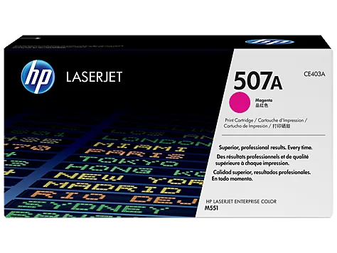 Mực in HP 507A Magenta Original LaserJet Toner Cartridge (CE403A)