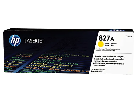 Mực in HP 827A Yellow Original LaserJet Toner Cartridge (CF302A)