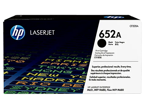 Mực in HP 652A Black Original LaserJet Toner Cartridge (CF320A)