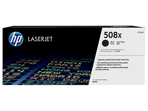 Mực in HP 508X High Yield Black Original LaserJet Toner Cartridge(CF360X)
