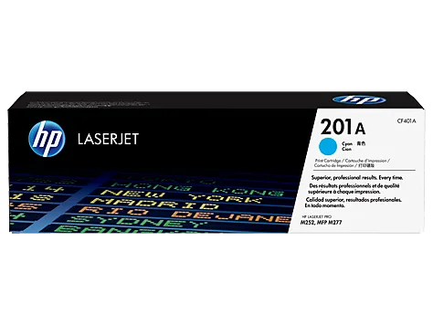 Mực in HP 201A Cyan Original LaserJet Toner Cartridge (CF401A) – Hộp mực LaserJet màu xanh chính hãng