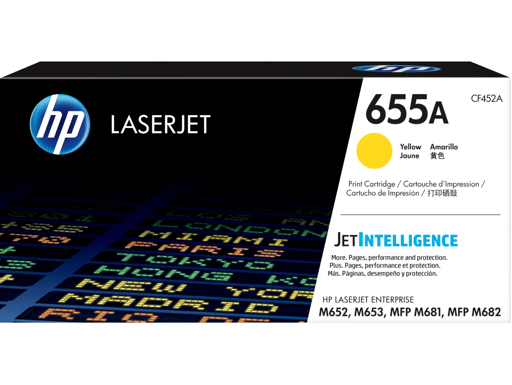 Mực in HP 655A Cyan Original LaserJet Toner Cartridge (CF452A)