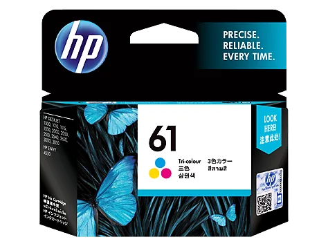 Mực in HP 61 Tri-color Original Ink Cartridge (CH562WA)