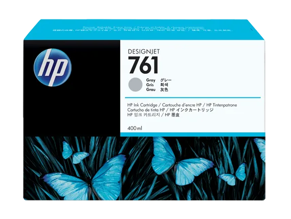 Mực in HP 761 400-ml Gray DesignJet Ink Cartridge (CM995A)