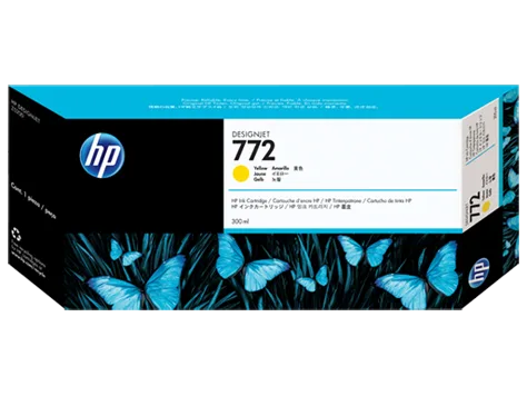 Mực in HP 772 300-ml Yellow DesignJet Ink Cartridge (CN630A)
