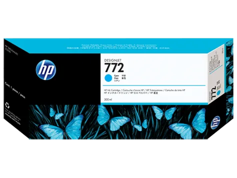 Mực in HP 772 300-ml Cyan DesignJet Ink Cartridge (CN636A)