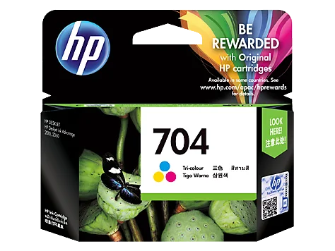 Mực in HP 704 Tri-color Original Ink Advantage Cartridge (CN693AA)