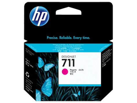 Mực in phun HP 711 Magenta 29ml – Cartridge CZ131A, chính hãng cho máy HP DesignJet