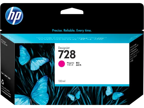 Mực in HP 728 130-ml Magenta DesignJet Ink Cartridge (F9J66A)