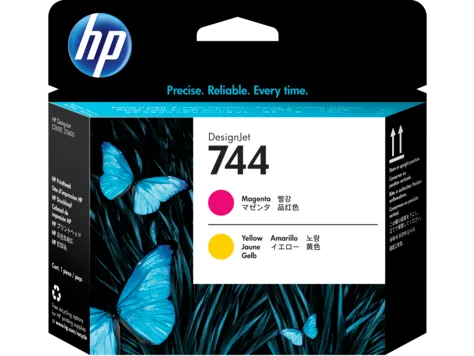 Mực in Đầu phun HP 744 Magenta/Yellow DesignJet Printhead (F9J87A)