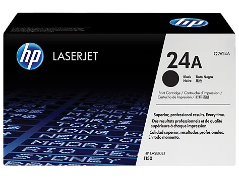 Mực in HP 24A Black Original LaserJet Toner Cartridge (Q2624A)