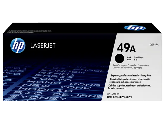 Mực in HP 49A Black Original LaserJet Toner Cartridge (Q5949A)
