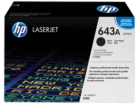 Mực in HP 643A Black Original LaserJet Toner Cartridge (Q5950A)