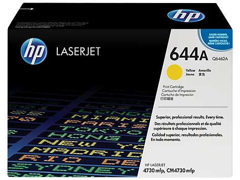 Mực in HP 644A Yellow Original LaserJet Toner Cartridge (Q6462A)