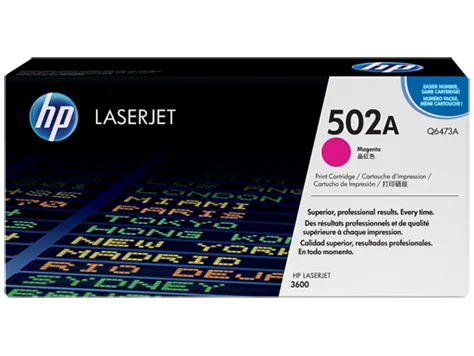 Mực in HP 502A Magenta Original LaserJet Toner Cartridge (Q6473A)