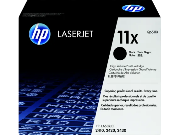 Mực in HP 11X High Yield Black Original LaserJet Toner Cartridge (Q6511X)