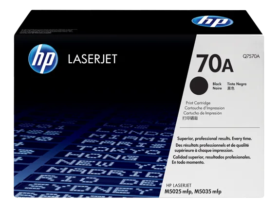 Mực in HP 70A Black Original LaserJet Toner Cartridge (Q7570A)