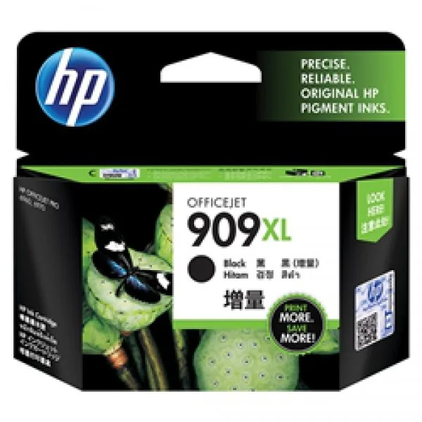 Mực in HP 909XL High Yield Black Original Ink Cartridge (T6M21AA)