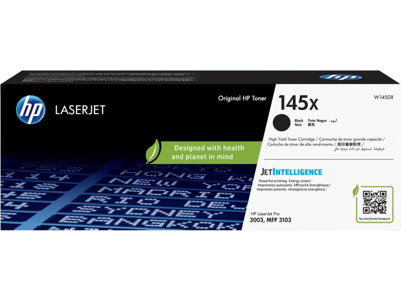 Mực in HP 145X High Yield Black Original LaserJet Toner Cartridge (W1450X)