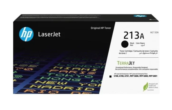 Mực in HP 213A Black Original LaserJet Toner Cartridge (W2130A)