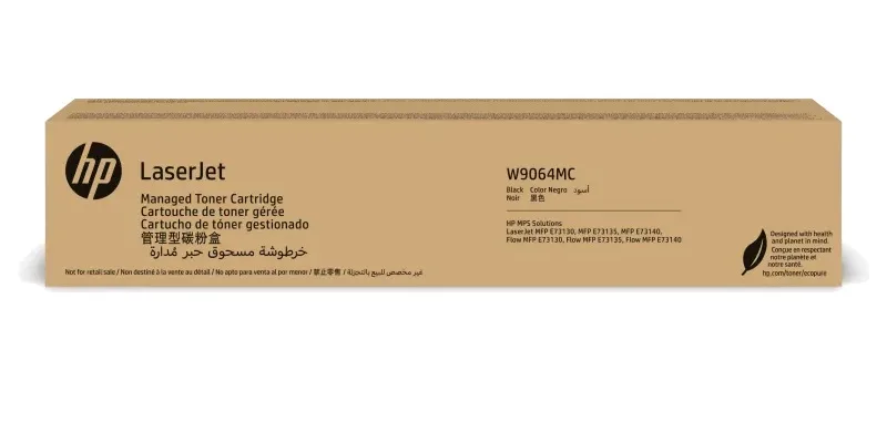 Mực in Hộp mực đen HP W9064MC 24K dùng cho máy in HP LaserJet Managed E731 Series