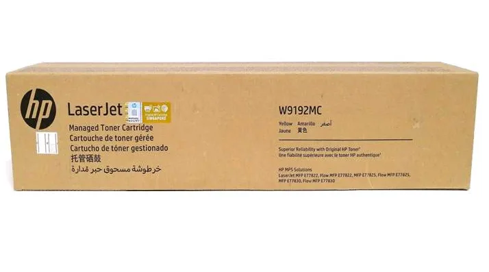 Mực in HP W9192MC Yellow Managed LaserJet Toner (W9192MC)