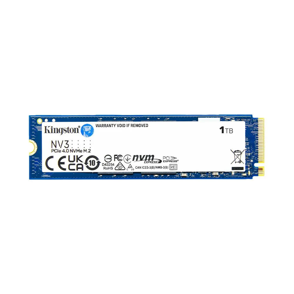Ổ cứng SSD Kingston NV3 1TB M.2 PCIe Gen4 x4 NVMe (SNV3S/1000G)