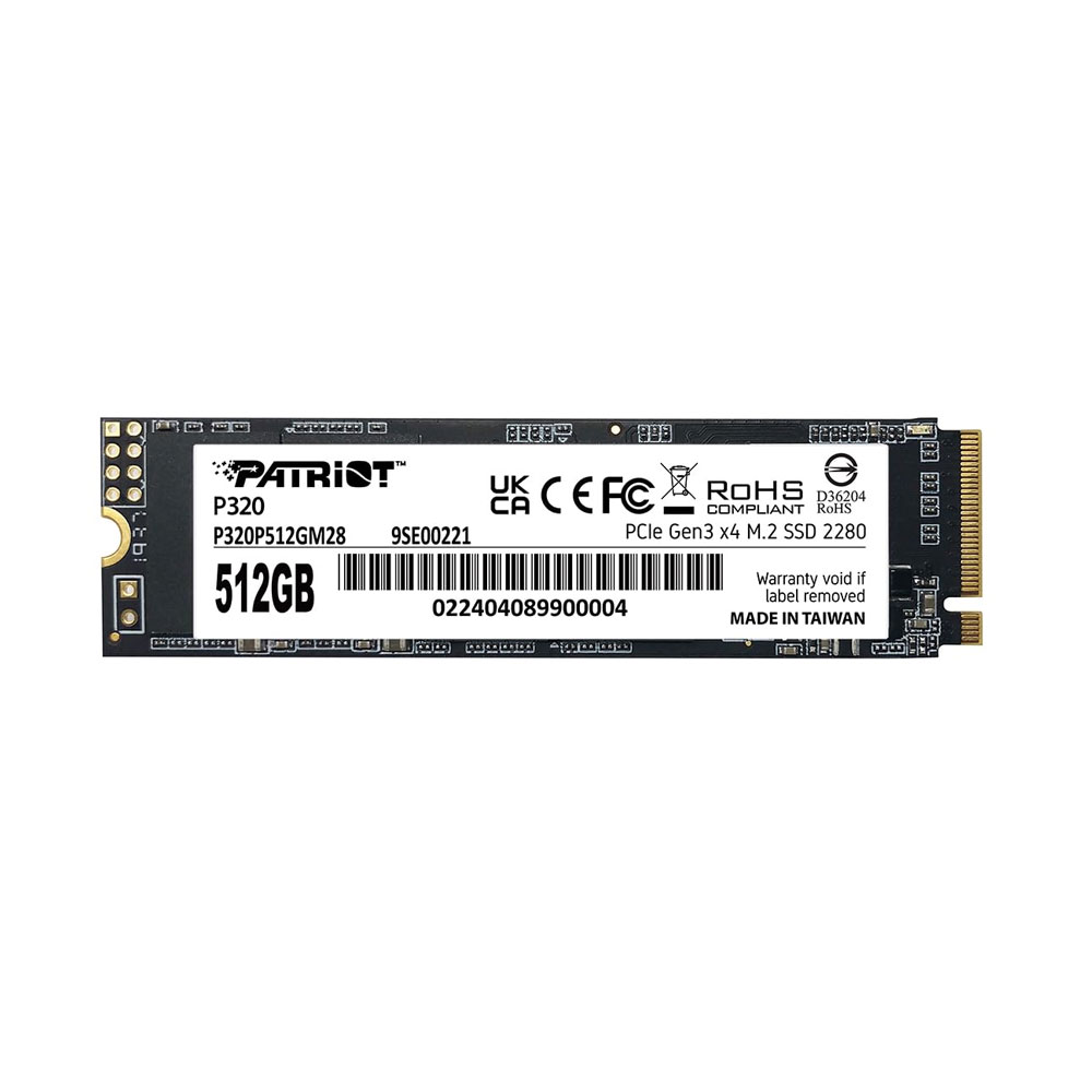 Ổ cứng SSD Patriot P320 512GB NVMe M.2 2280
