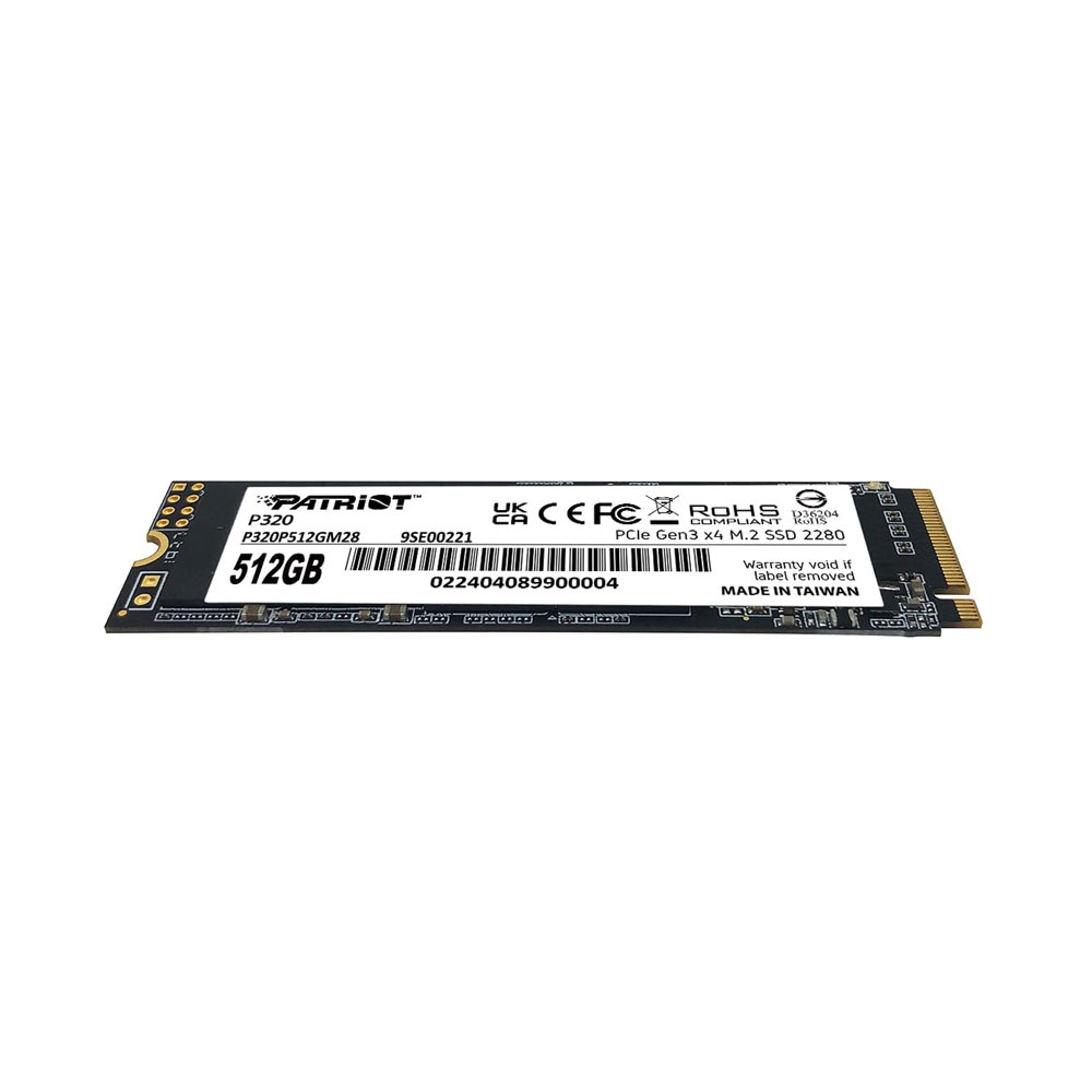 Chi tiết SSD Patriot P320 512GB