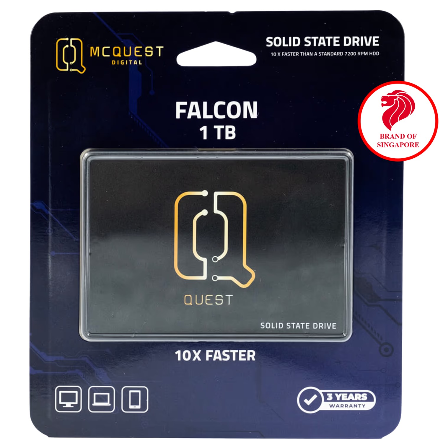 SSD QUEST Falcon 1TB SATA III 2.5 inch
