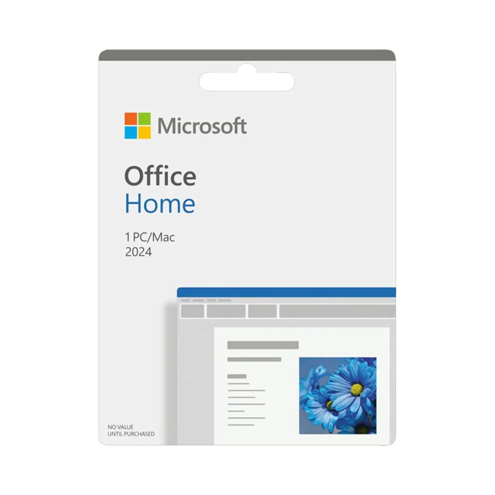 Phần mềm Microsoft Office Home 2024 (English APAC, Medialess)