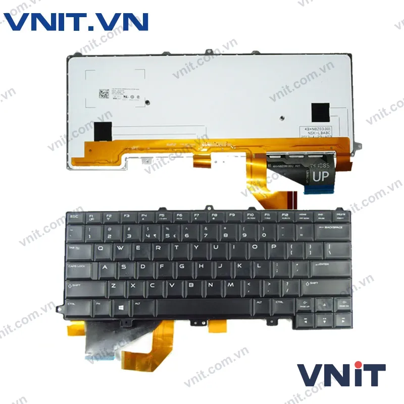Phím Laptop Dell Alienware M11X-R2,R3 (Có Đèn) - Keyboard Dell Alienware M11X-R2,R3