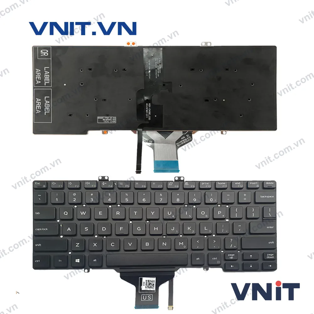 Phím Laptop Dell Latitude 3400, 5400, 5401, 5402, 7400, 7410 (Có Đèn)