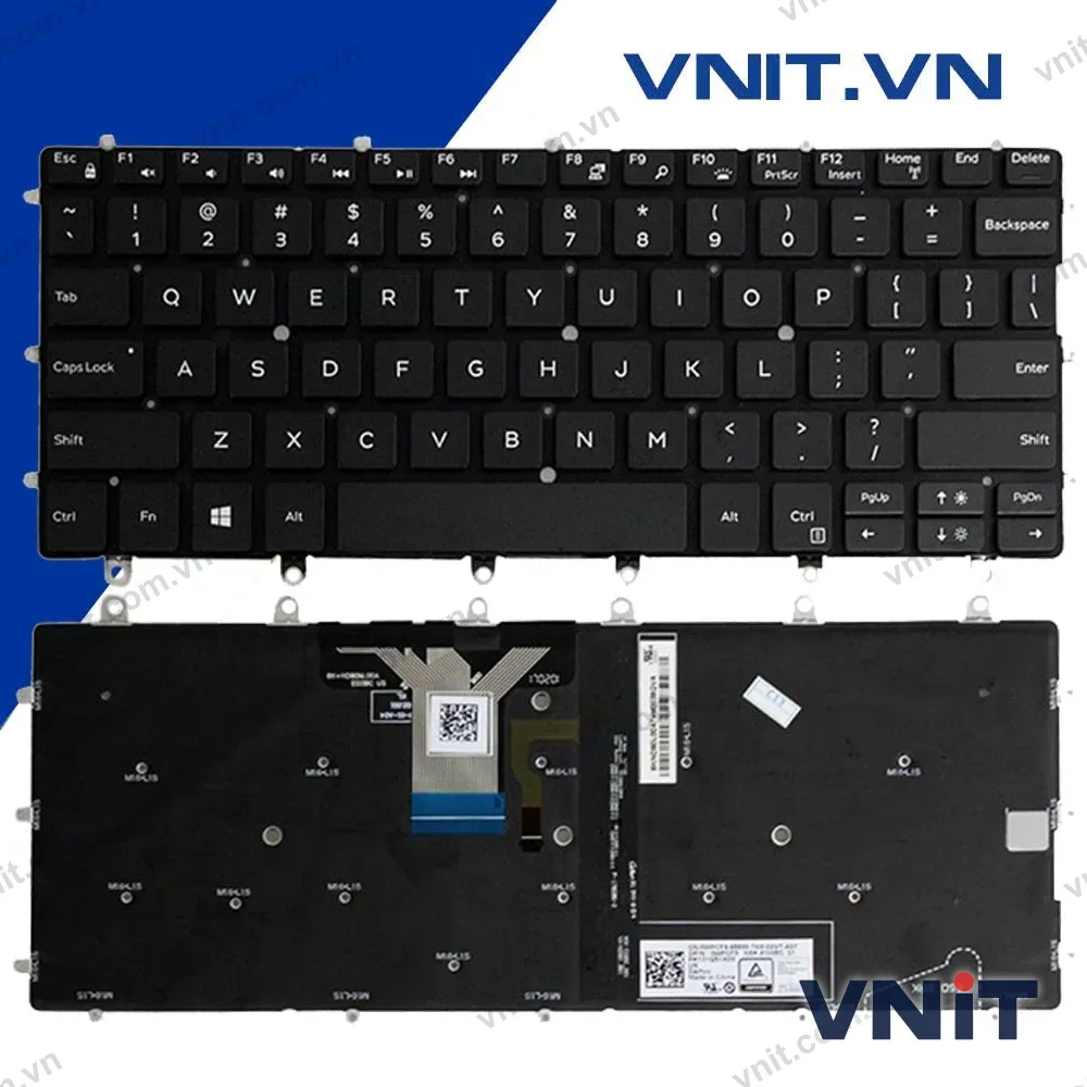 Phím Laptop Dell XPS 9365 - Backlit Keyboard Dell XPS 9365