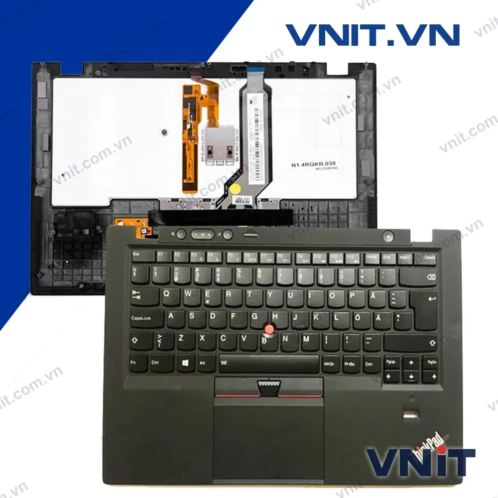Phím Lenovo ThinkPad X1 Gen 1 Nguyên Bệ Chuẩn Châu Âu