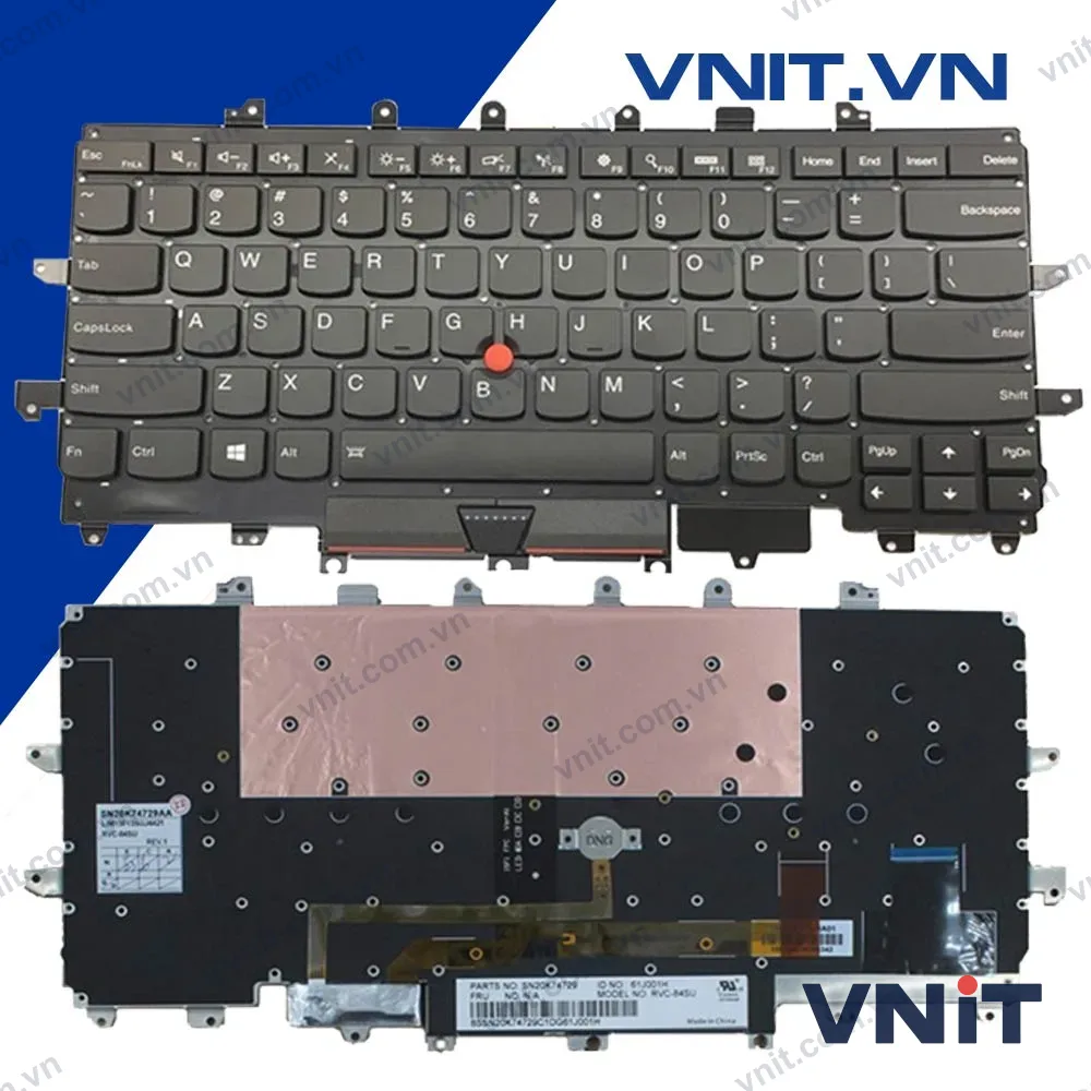 Phím Lenovo ThinkPad X1 Gen 4 2015 Có Đèn