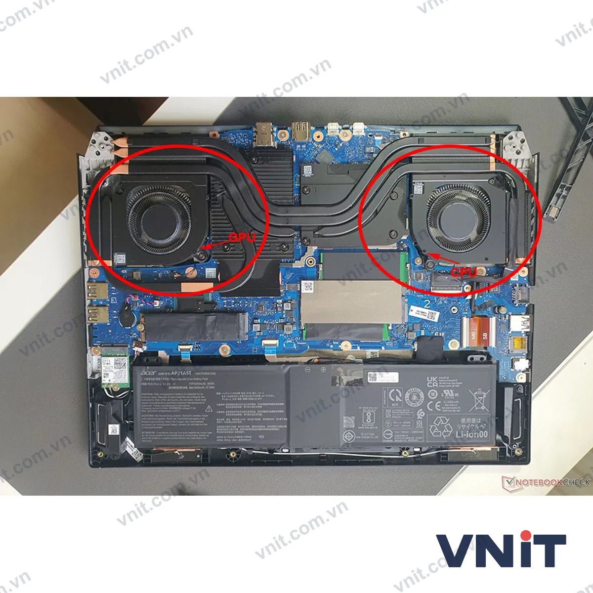 Quạt tản nhiệt Acer Predator Helios Neo 16 PHN16-71