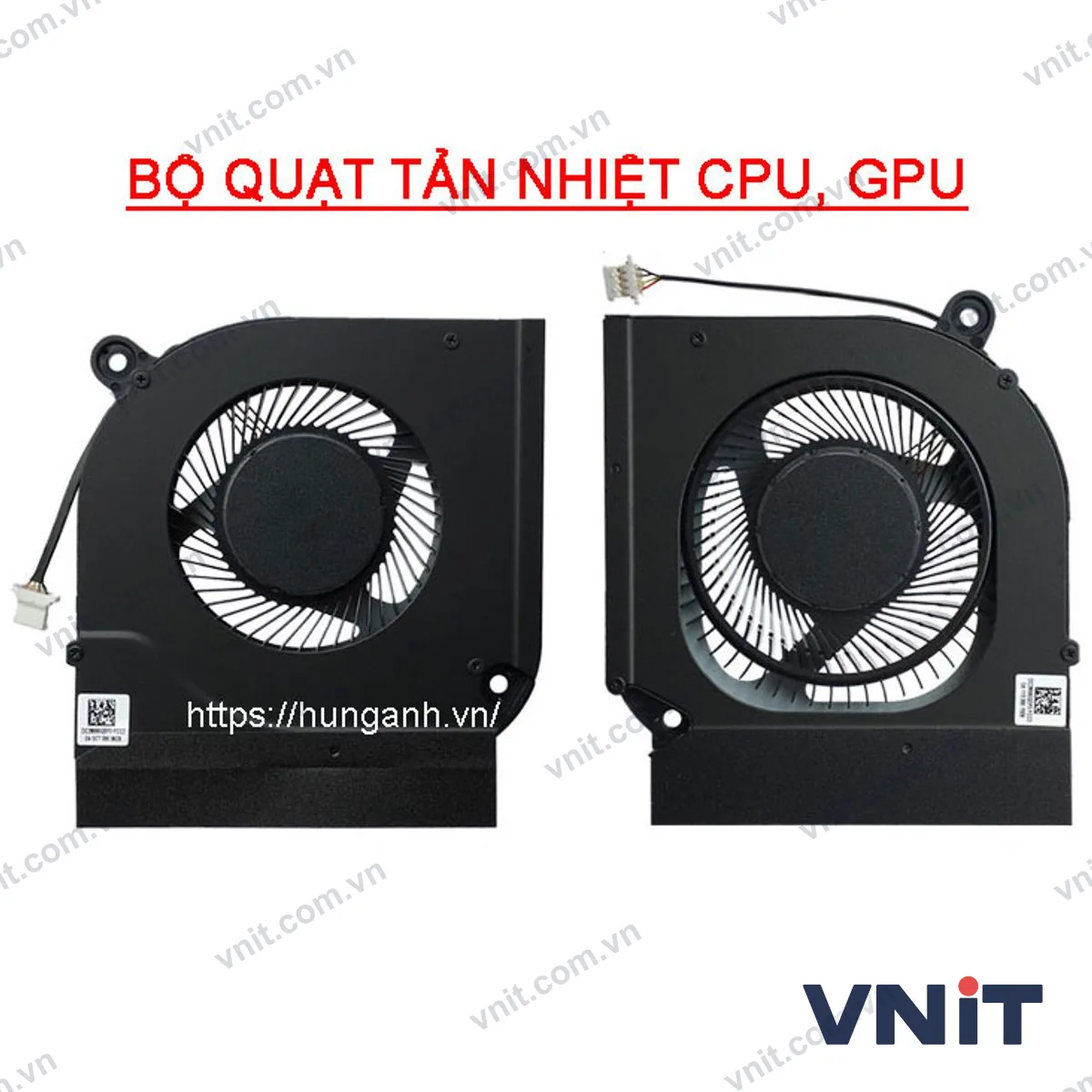 Quạt tản nhiệt CPU GPU laptop Acer Nitro 5 AN515-55, AN515-56
