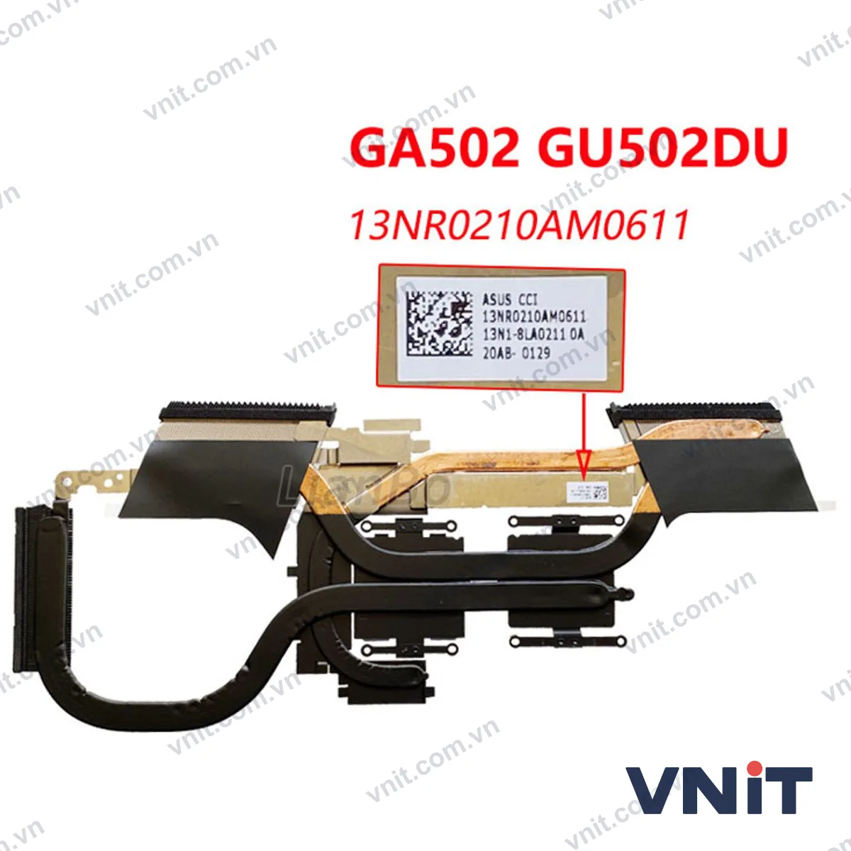 Quạt tản nhiệt CPU GPU laptop Asus Rog Zephyrus M15 GU502L GU502GU GU502LU GU502LV GU502LW 12V