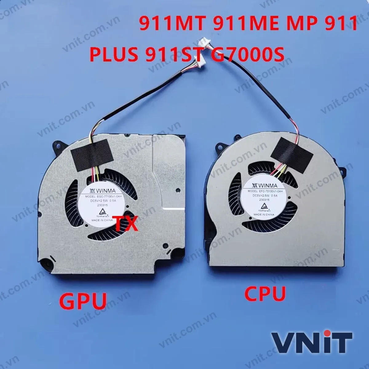 Quạt tản nhiệt laptop Gigabyte Gaming G5 ( GD GE MD ME ) 5V