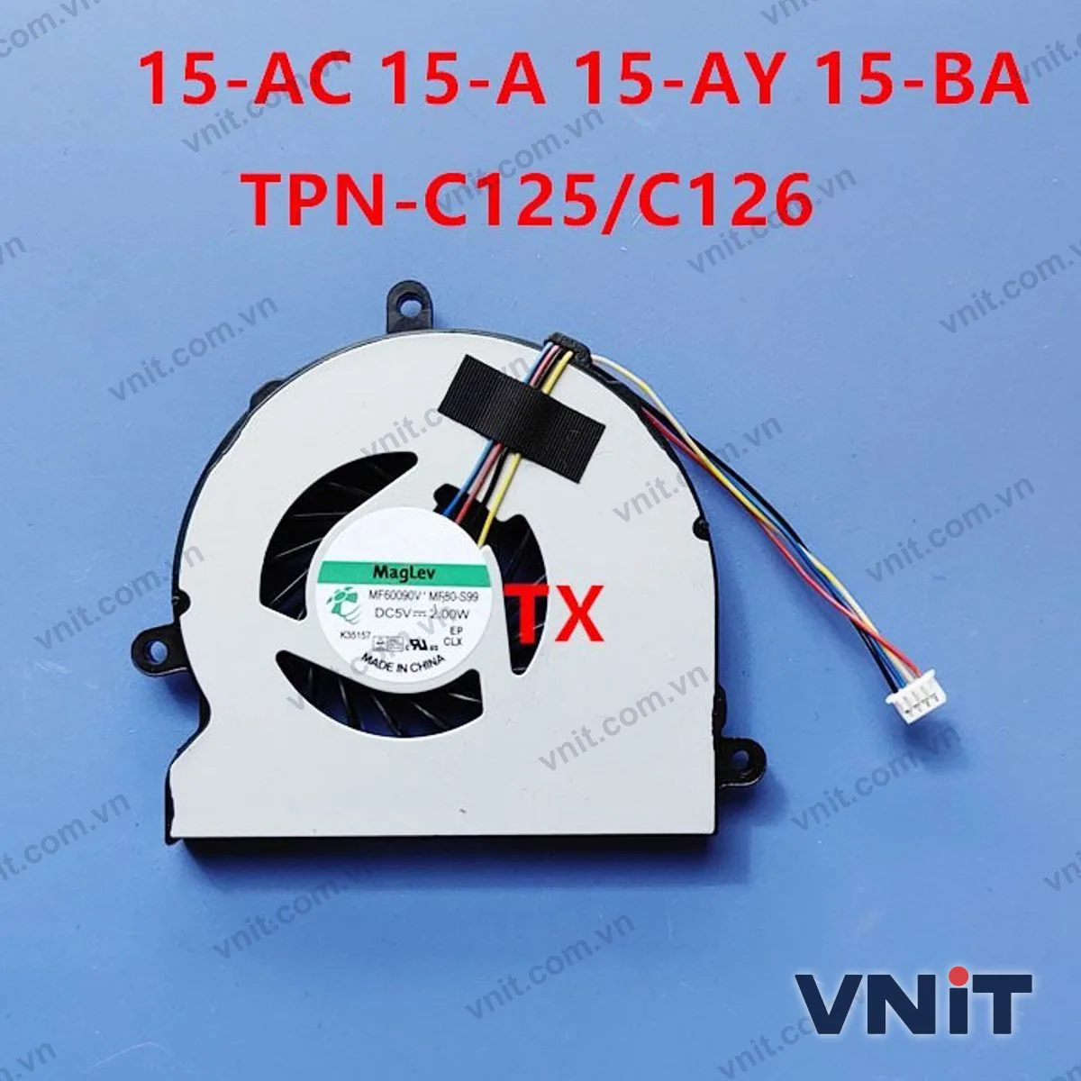 Quạt tản nhiệt laptop HP Pavilion 15-AC 15-A 15-AY 15-BA TPN-C125/C126 chính hãng