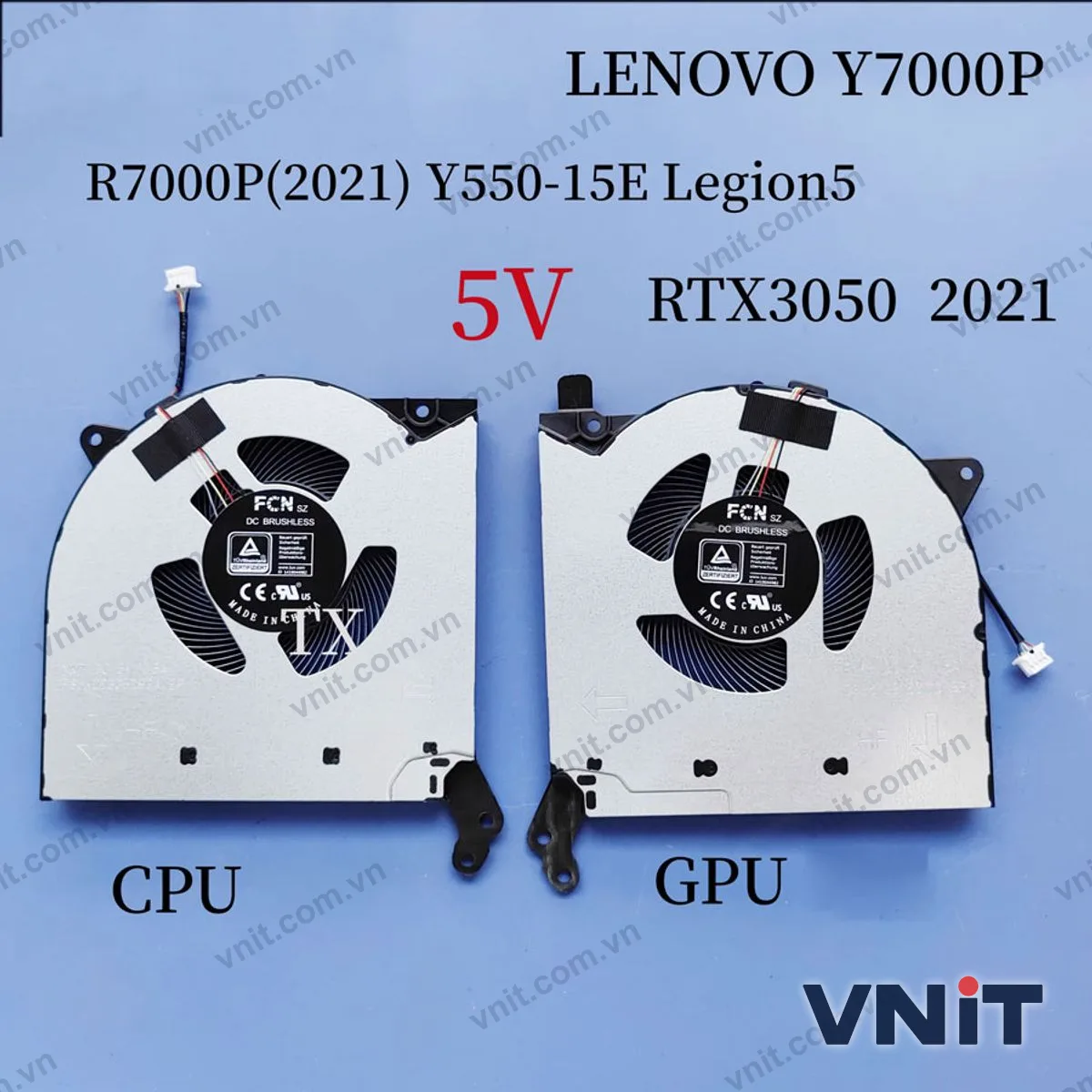 Quạt tản nhiệt laptop Lenovo Legion 5 2021 15ACH6H 15ITH6H Y7000 R7000P