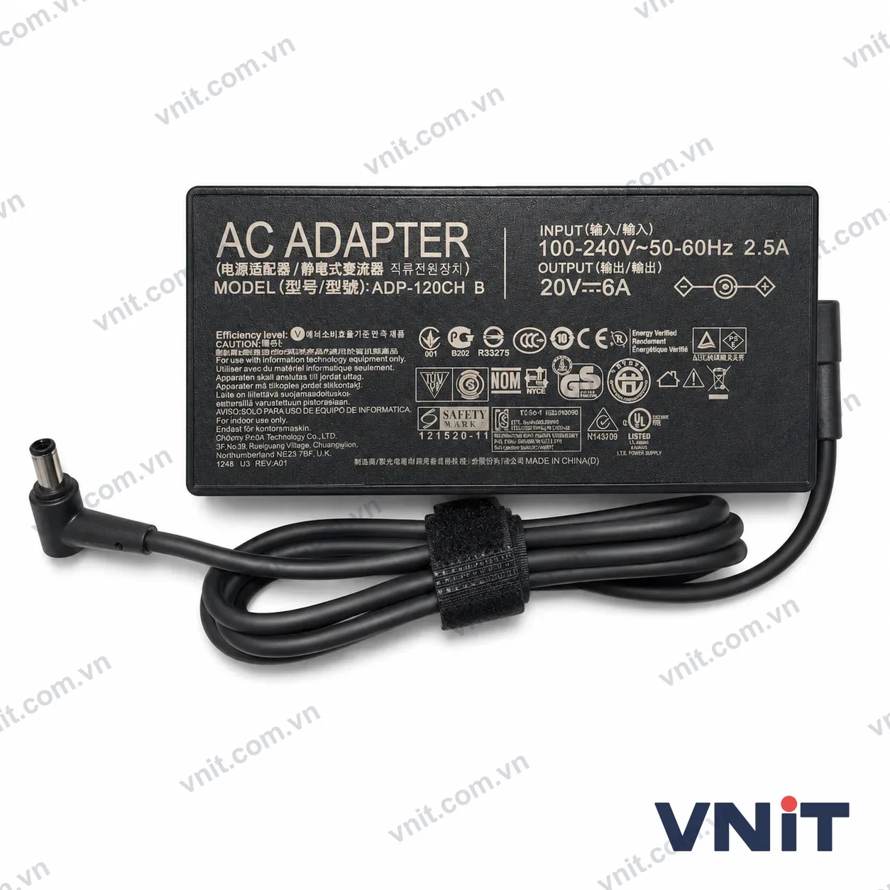 Sạc Asus 120W đầu ROG 6.0x3.7mm (20V-6A)