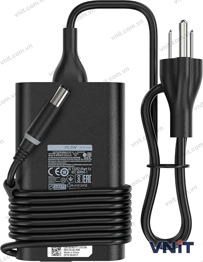 Sạc Dell 65W đầu 7.4x5.0mm (19.5V-3.34A)