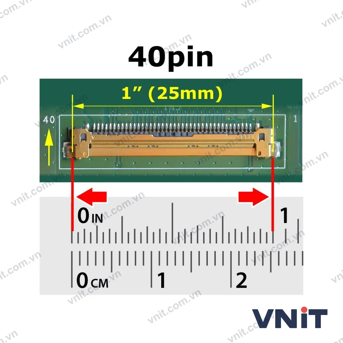 Màn hình Laptop 11.6" HD 40pin cảm ứng - B116XAK01.0 - ảnh 2